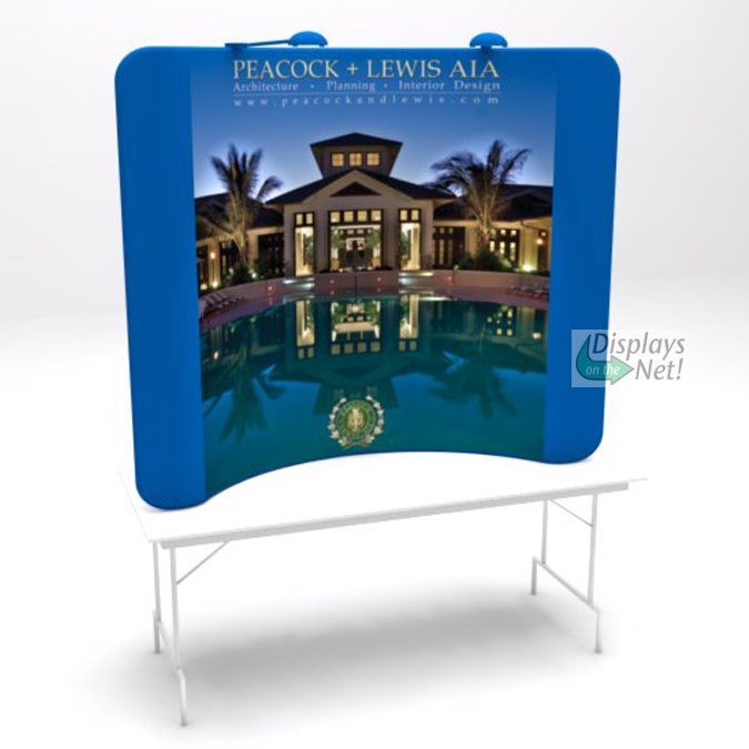 6 ft Table Top Fabric Display